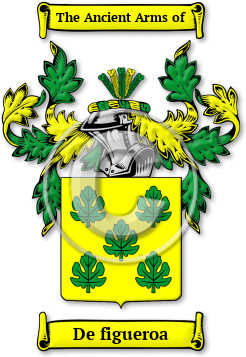 De figueroa Family Crest Download (jpg) Legacy Series - 150 DPI